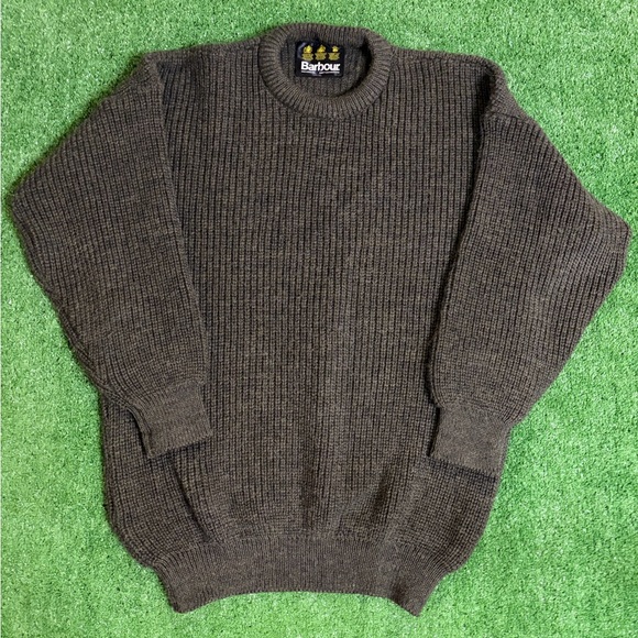 Barbour Other - Vintage Barbour Tyne 100% Wool Crewneck Sweater